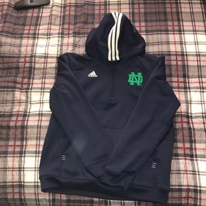 Adidas Notre Dame Hoodie YLG